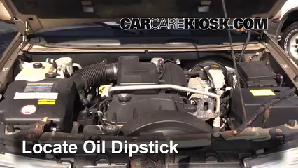 2004 Buick Rainier CXL Plus 4.2L 6 Cyl. Oil Check Oil Level